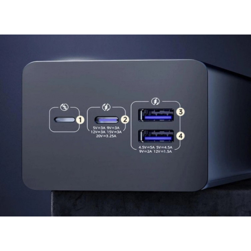 Портативний зарядний пристрій (павербанк) Romoss 40000mAh PEA40 65W (PEA40-382-2131H)