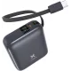 Портативний зарядний пристрій (павербанк) Vinga 10000 mAh 35W Display Cable (VPBB1035C)