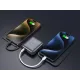 Портативний зарядний пристрій (павербанк) Vinga 10000 mAh 35W Display Cable (VPBB1035C)