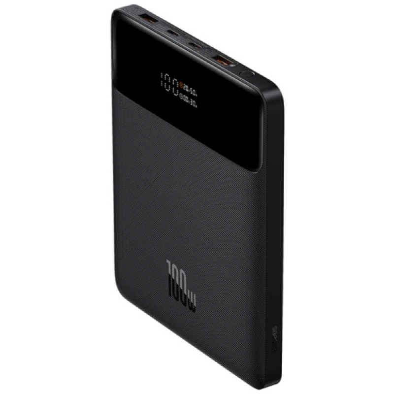 Портативное зарядное устройство (павербанк) Baseus Blade Digital Display 20000 mAh PD 100W Black (PPDGL-01, PPBLD100-S, PPBL000201)