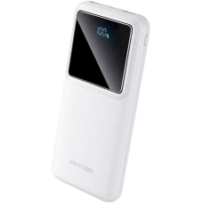 Портативний зарядний пристрій (павербанк) Vention 10000mAh 22.5W White (FHKW0)