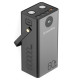 Портативний зарядний пристрій (павербанк) ColorWay 60000 mAh Powerful Black (CW-PB600LPA5BK-PDD)