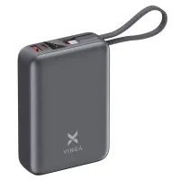 Портативний зарядний пристрій (павербанк) Vinga 20000 mAh 45W Display Cable (VPBB2045C)