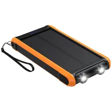 Портативний зарядний пристрій (павербанк) PowerPlant 10000mAh Solar Panel Black (PB930494)