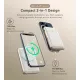 Портативное зарядное устройство (павербанк) Choetech B735 10000mAh White (B735-CCWH)