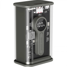 Портативний зарядний пристрій (павербанк) Gembird 9000mAh Black (PB09-TQC3-01)