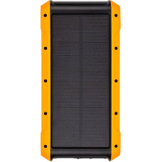 Портативний зарядний пристрій (павербанк) PowerPlant 20000mAh PD/18W QC3.0 USB-C USB-A*2 Wireless Solar panel (PB930487)