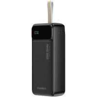 Портативний зарядний пристрій (павербанк) Choetech B730 30000mAh PD 22.5W Black (B730-ACBK)