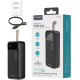 Портативний зарядний пристрій (павербанк) Choetech B730 30000mAh PD 22.5W Black (B730-ACBK)