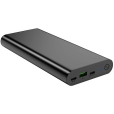 Портативний зарядний пристрій (павербанк) PowerPlant 26800mAh PD/100W+18W QC/3.0 USB-C*2 USB-A (PB930470)