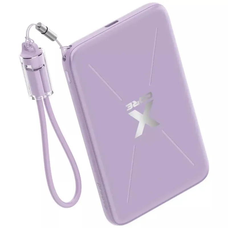 Портативное зарядное устройство (павербанк) Proove X-Core 20W 5000mAh Purple (PNXC20010009)