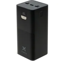 Портативний зарядний пристрій (павербанк) Vinga 50000 mAh 22.5W Display Black (VPBB5022)