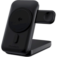 Портативний зарядний пристрій (павербанк) Choetech B750 10000mAh Qi-2 Black (B750-CCBK)