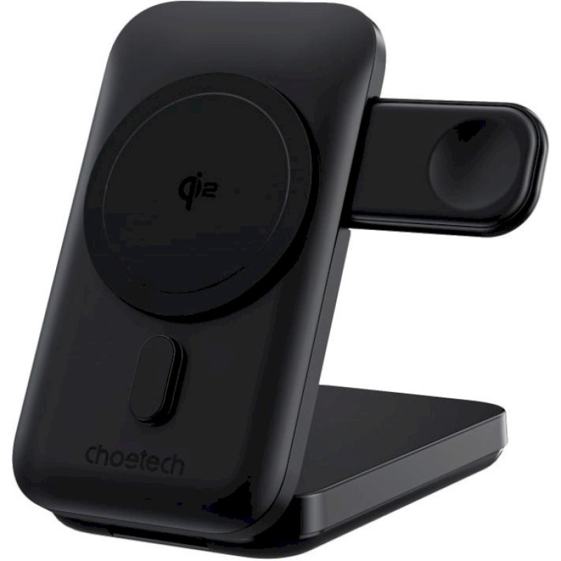 Портативний зарядний пристрій (павербанк) Choetech B750 10000mAh Qi-2 Black (B750-CCBK)