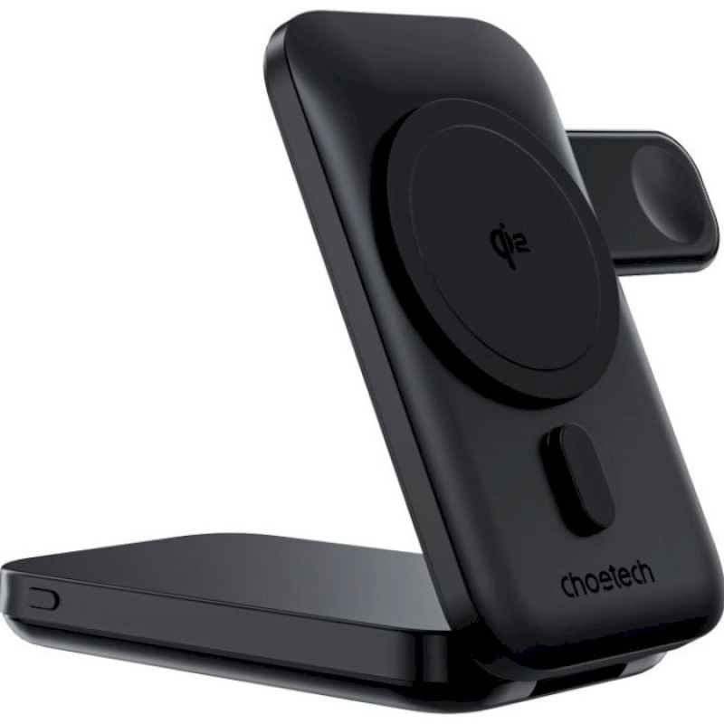 Портативний зарядний пристрій (павербанк) Choetech B750 10000mAh Qi-2 Black (B750-CCBK)