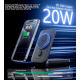 Портативний зарядний пристрій (павербанк) Choetech B750 10000mAh Qi-2 Black (B750-CCBK)