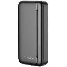Портативний зарядний пристрій (павербанк) ColorWay 20000mAh 22.5W Black (CW-PB200LPB4BK-PD)