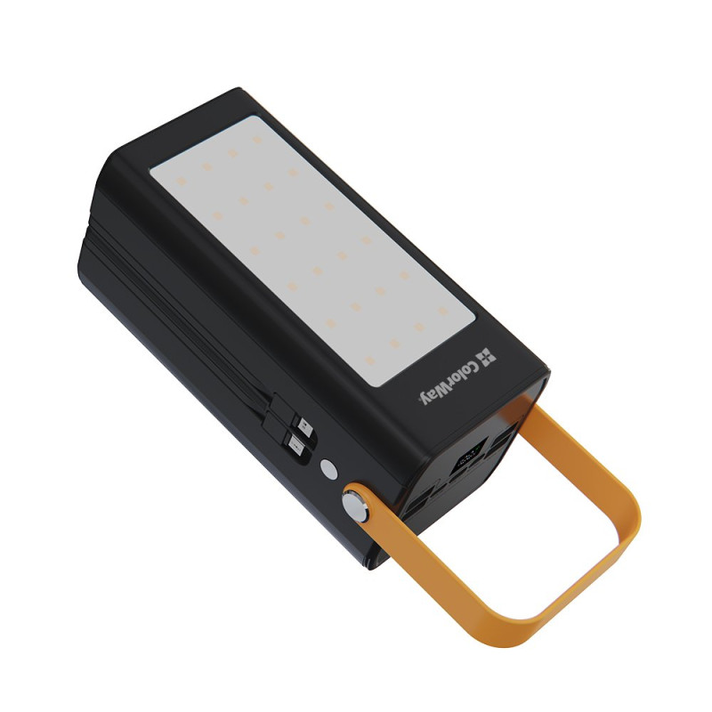 Портативний зарядний пристрій (павербанк) ColorWay 80000mAh 22.5W Black (CW-PB800LPA8BK-PDD)