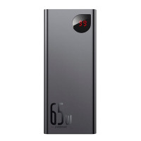 Портативное зарядное устройство (павербанк) Baseus Power Bank 20000mAh Adaman Metal Digital Display 65W Black (PPIMDA-D01)