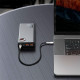 Портативний зарядний пристрій (павербанк) Baseus Power Bank 20000mAh Adaman Metal Digital 65W Black (PPIMDA-D01)