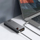 Портативний зарядний пристрій (павербанк) Baseus Power Bank 20000mAh Adaman Metal Digital 65W Black (PPIMDA-D01)