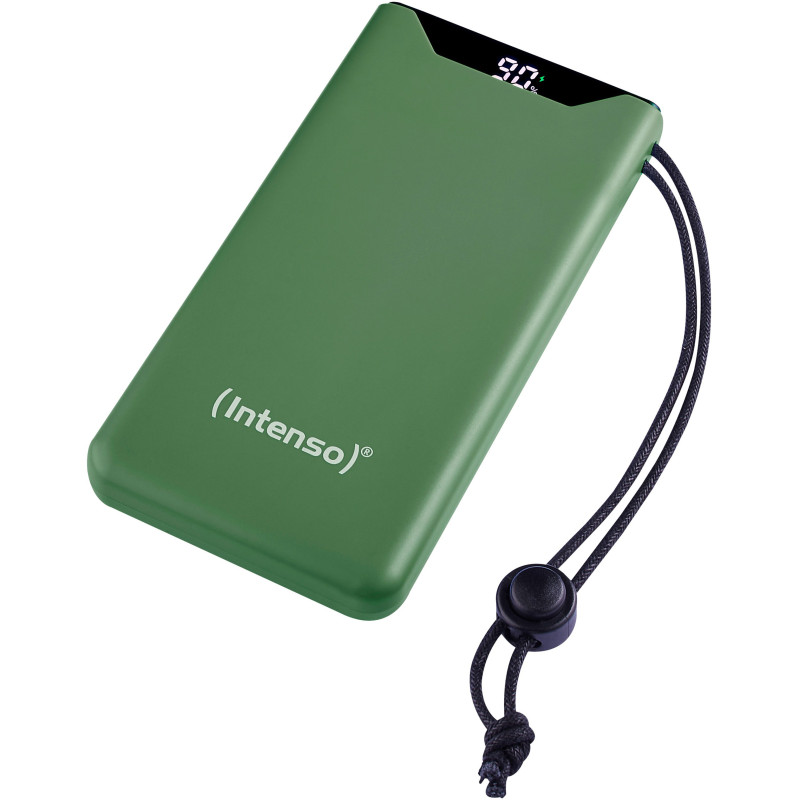 Портативний зарядний пристрій (павербанк) Intenso F10000 10000mAh QC3.0 green (7332037)