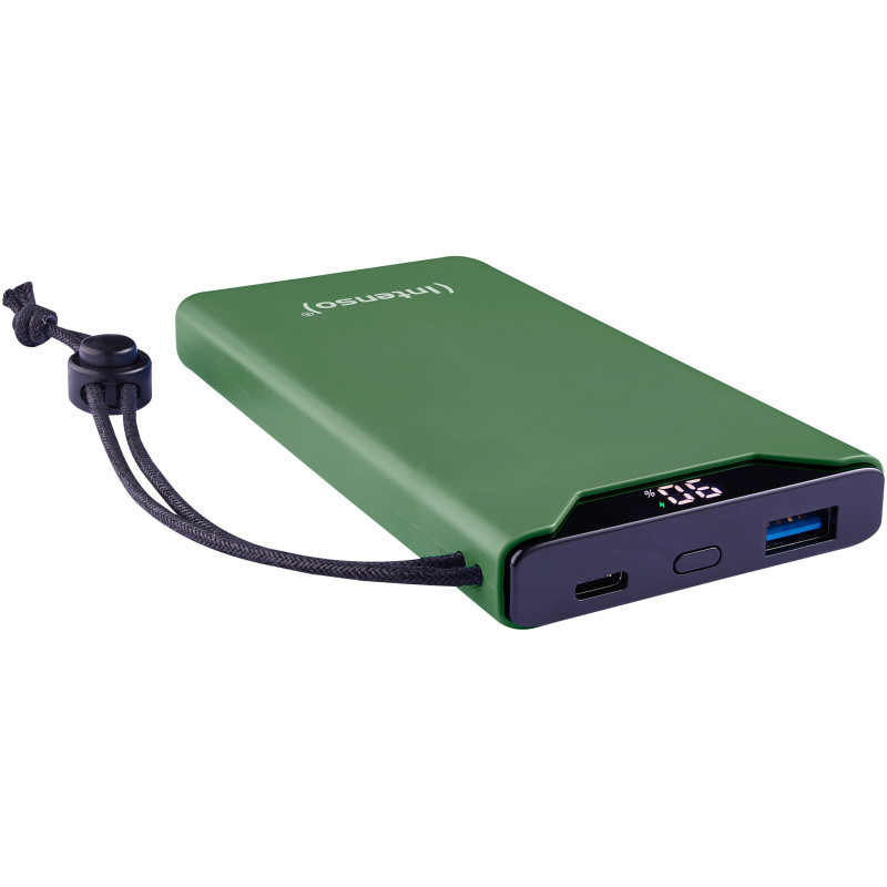 Портативний зарядний пристрій (павербанк) Intenso F10000 10000mAh QC3.0 green (7332037)