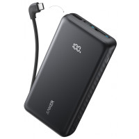 Портативний зарядний пристрій (павербанк) Anker Zolo 20000mAh Built-In USB-C Black (A110EH11)