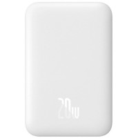 Портативное зарядное устройство (павербанк) Power Bank Baseus Airpow Magnetic 6000mAh 20W (P10022807213-00) White UA UCRF 6932172677015