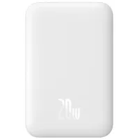 Портативное зарядное устройство (павербанк) Power Bank Baseus Airpow Magnetic 6000mAh 20W (P10022807213-00) White UA UCRF 6932172677015