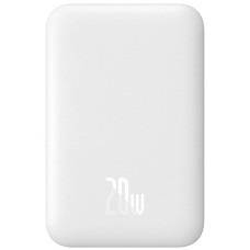 Портативний зарядний пристрій (павербанк) Power Bank Baseus Airpow Magnetic 6000mAh 20W (P10022807213-00) White UA UCRF 6932172677015