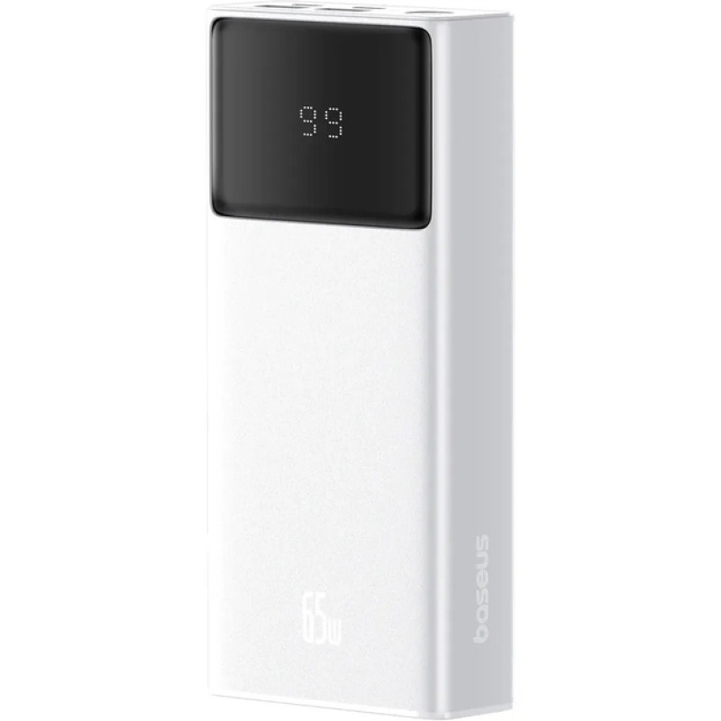 Портативний зарядний пристрій (павербанк) Baseus Star-Lord Digital Display Fast Charging 20000mAh 30W Cluster White P10022904213-00