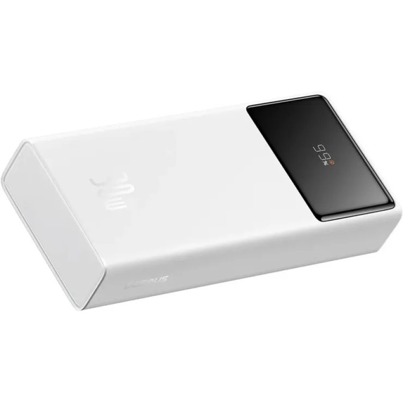 Портативний зарядний пристрій (павербанк) Baseus Star-Lord Digital Display Fast Charging 20000mAh 30W Cluster White P10022904213-00