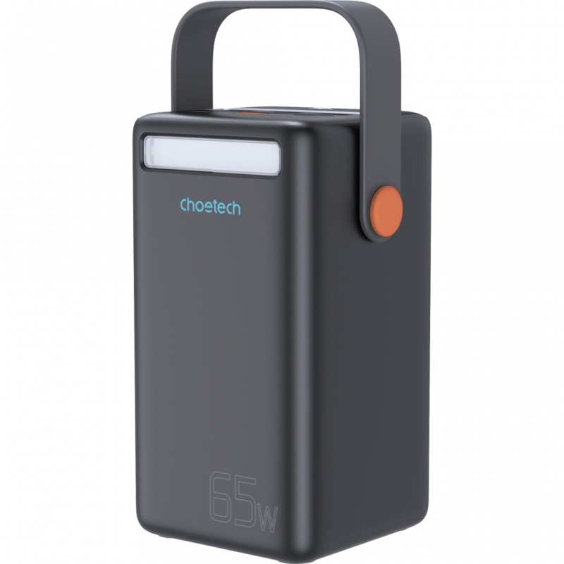 Портативний зарядний пристрій (павербанк) Choetech B664 50000mAh PD + QC 65W Black