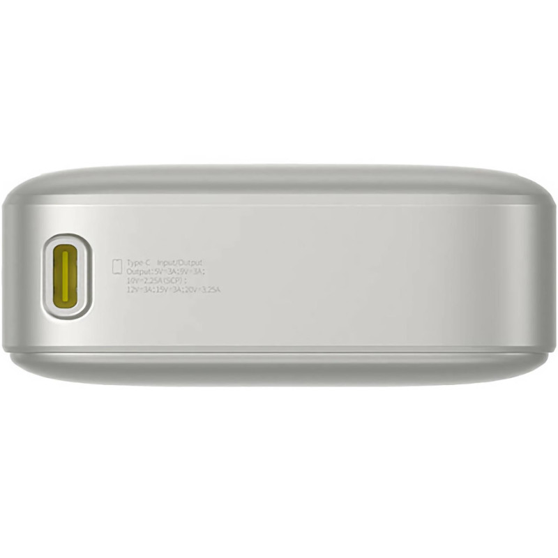 Портативний зарядний пристрій (павербанк) Baseus Free2Pull 20000mAh Lunar Gray (P10073700843-00)