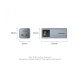 Портативний зарядний пристрій (павербанк) Vention 20000 mAh 100W Gray TFT Display Type (FKCH0)