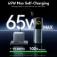Портативное зарядное устройство (павербанк) Vention 20000 mAh 165W Gray TFT Display Type (FKFH0)