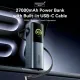 Портативное зарядное устройство (павербанк) Vention 27000 mAh 200W Gray TFT Display Type (FKGH0)
