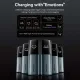 Портативное зарядное устройство (павербанк) Vention 27000 mAh 200W Gray TFT Display Type (FKGH0)