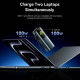 Портативний зарядний пристрій (павербанк) Vention 27000 mAh 200W Gray TFT Display Type (FKGH0)