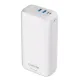 Портативний зарядний пристрій (павербанк) Canyon PB-301 30000mAh PD/20W, QC/3.0 (CNE-CPB301W)