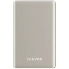 Портативний зарядний пристрій (павербанк) Canyon OnCharge 505 slim 5000mAh 20W Beige (CNS-CPB505BE)