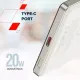 Портативний зарядний пристрій (павербанк) Canyon OnCharge 505 slim 5000mAh 20W Beige (CNS-CPB505BE)