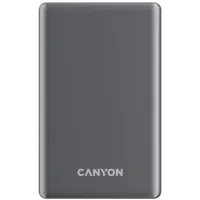 Портативний зарядний пристрій (павербанк) Canyon OnCharge 505 slim 5000mAh 20W Dark Grey (CNS-CPB505DG)