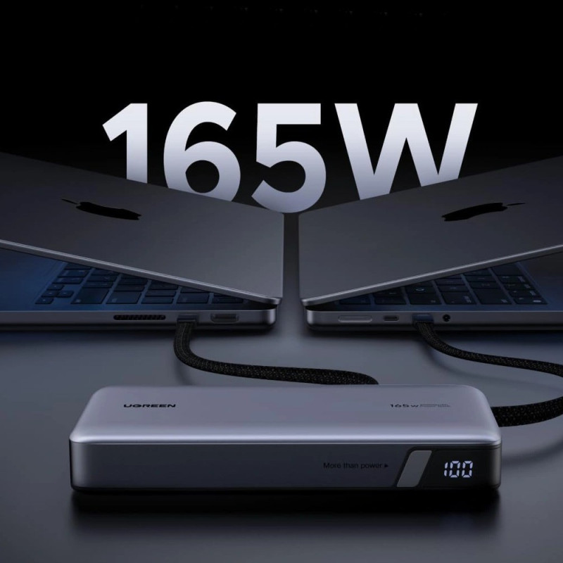 Портативний зарядний пристрій (павербанк) UGREEN PB552 165W (55995B)