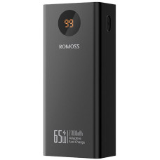 Портативний зарядний пристрій (павербанк) Romoss PEA27S Pro 27000mAh 65W Black (PEA27-282-2111H)