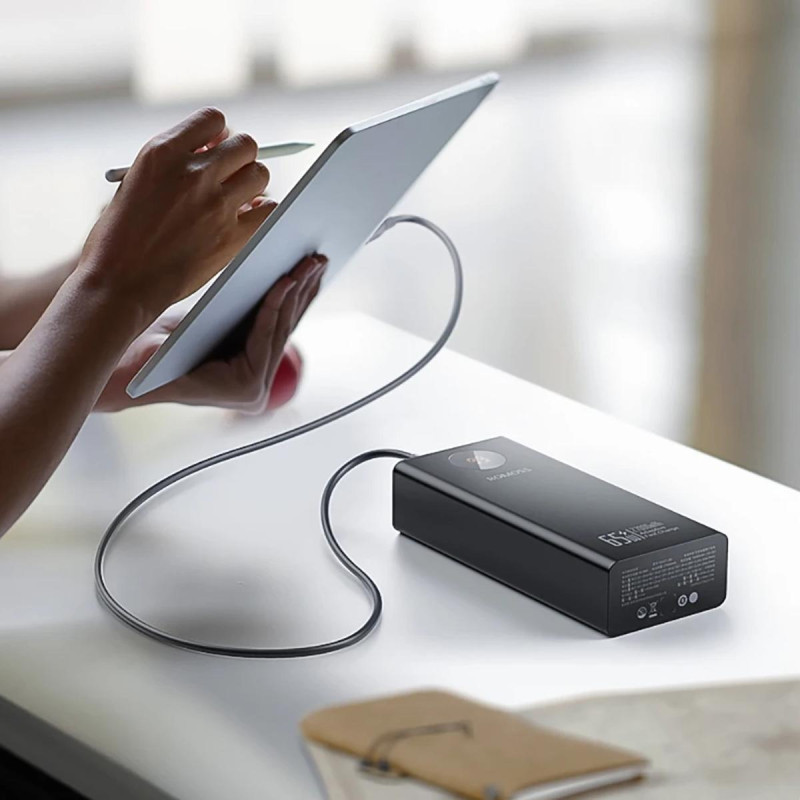 Портативний зарядний пристрій (павербанк) Romoss PEA27S Pro 27000mAh 65W Black (PEA27-282-2111H)