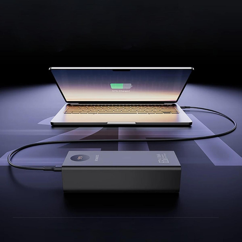 Портативний зарядний пристрій (павербанк) Romoss PEA27S Pro 27000mAh 65W Black (PEA27-282-2111H)