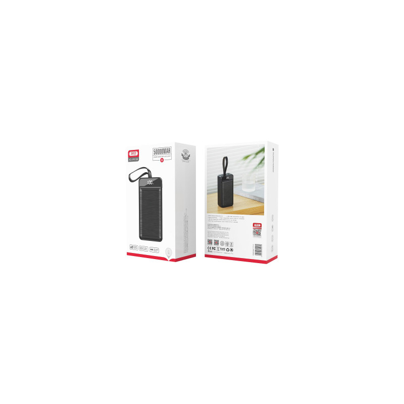 XO PR158 22.5W 50000mAh Black