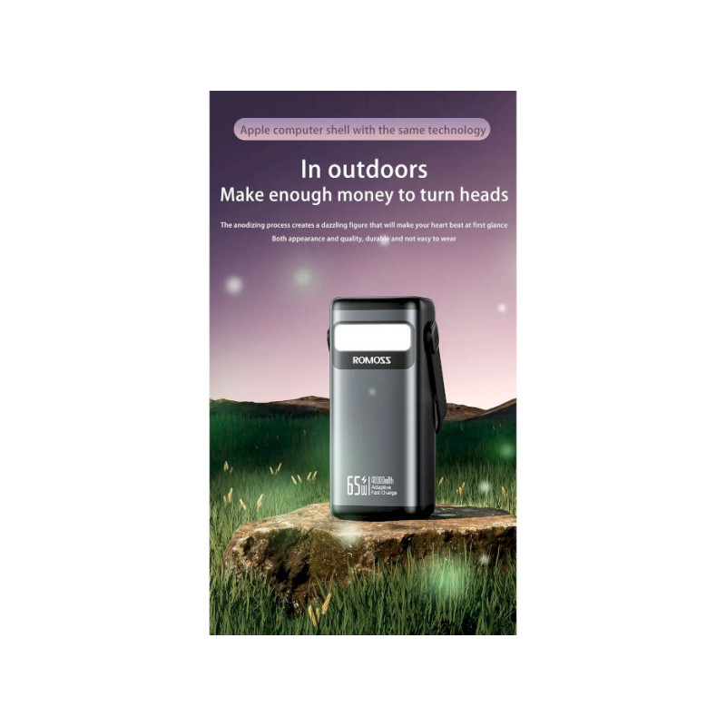 Romoss PMT40 40000mAh 65W Black (PMT40-182-2133H)